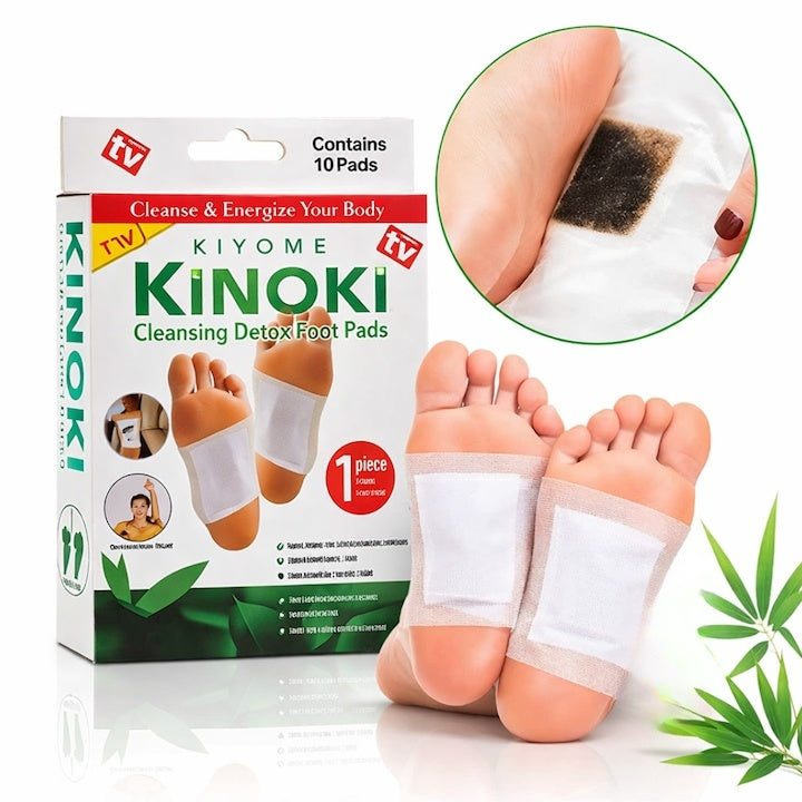 Set 10 Plasturi Detoxifiere cu Turmalină — Revitalizare și Relaxare 🌿✨ Imagine principală a produsului