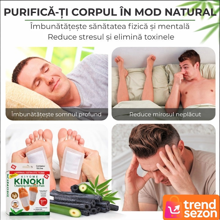 Set 10 Plasturi Detoxifiere cu Turmalină — Revitalizare și Relaxare 🌿✨