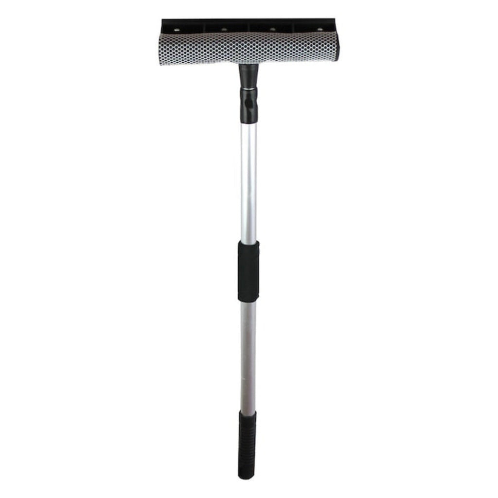 Perie pentru Spalat Geamuri cu Maner Telescopic din Aluminiu — Curățare Rapidă și Eficientă 🪟✨