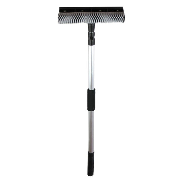 Perie pentru Spalat Geamuri cu Maner Telescopic din Aluminiu — Curățare Rapidă și Eficientă 🪟✨