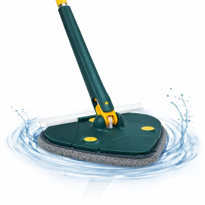 Mop Telescopic cu Cap Îngrijit 360° — Curățare Rapidă și Eficientă 🧼✨ Imagine principală a produsului
