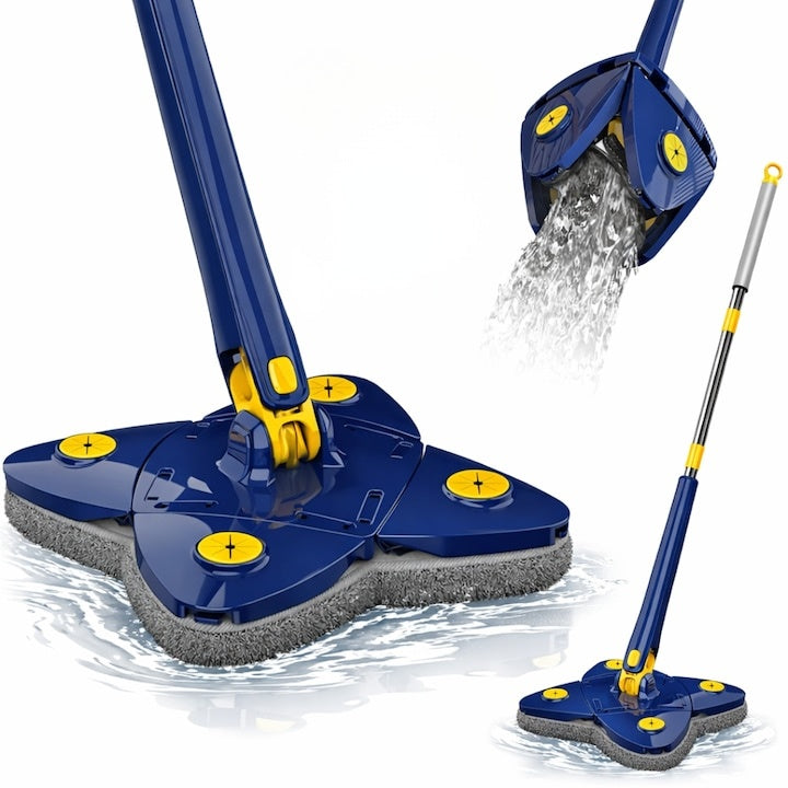 Mop cu Cap Stea 360° Telescopic — Curățare Rapidă și Eficientă! 🧼✨ Imagine principală a produsului