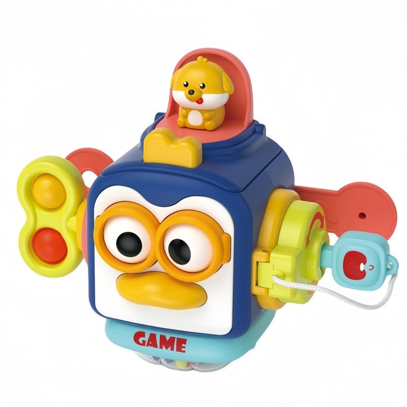Cub Interactiv 6 în 1 cu Activități Montessori — Distracție și Învățare! 🎉🧸 Imagine principală a produsului
