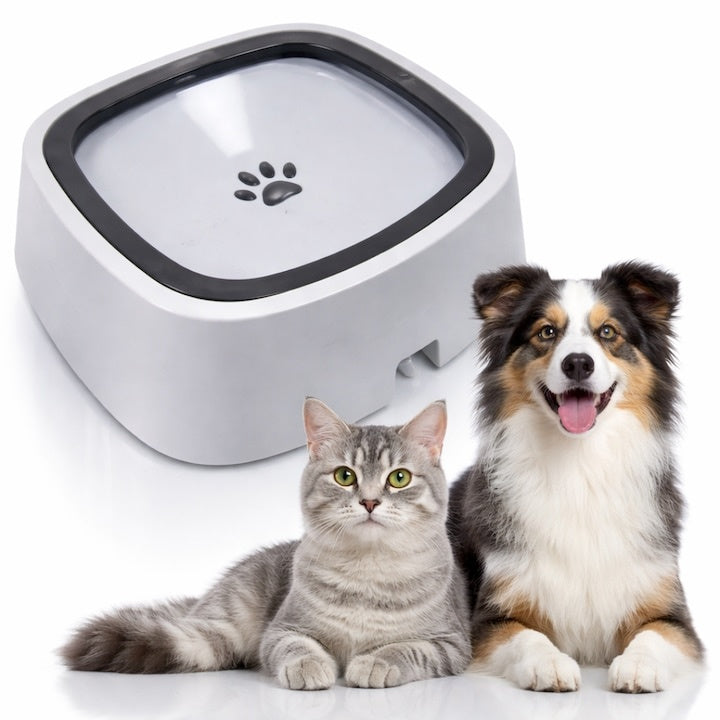 Bol Hidratare Antistropire 1.5 L pentru Câini și Pisici — Design Modern 🐾💧 Imagine secundară a produsului
