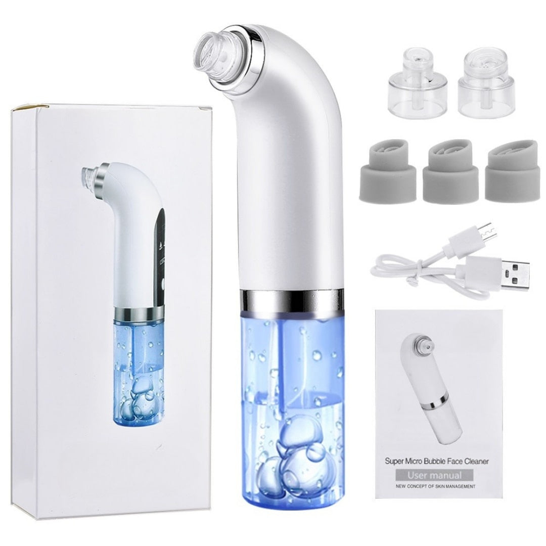 Aparat Curățare Facială Profesional cu Micro-Bule — Piele Revitalizată Instant ✨💧 Imagine principală a produsului