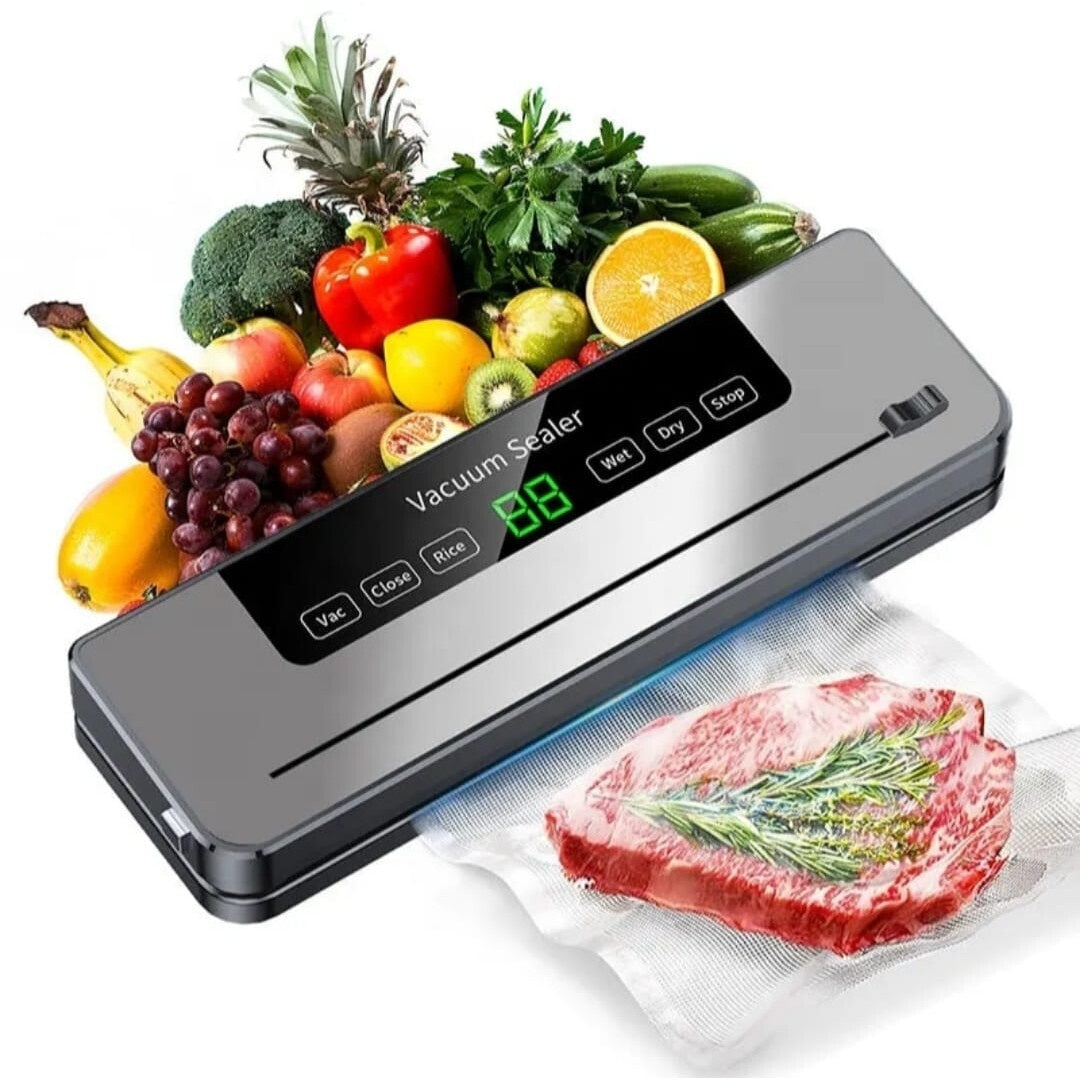 Aparat de Vidat Compact cu Taietor Integrat — Prolungește Prospetimea Alimentelor 🍏💧 Imagine principală a produsului