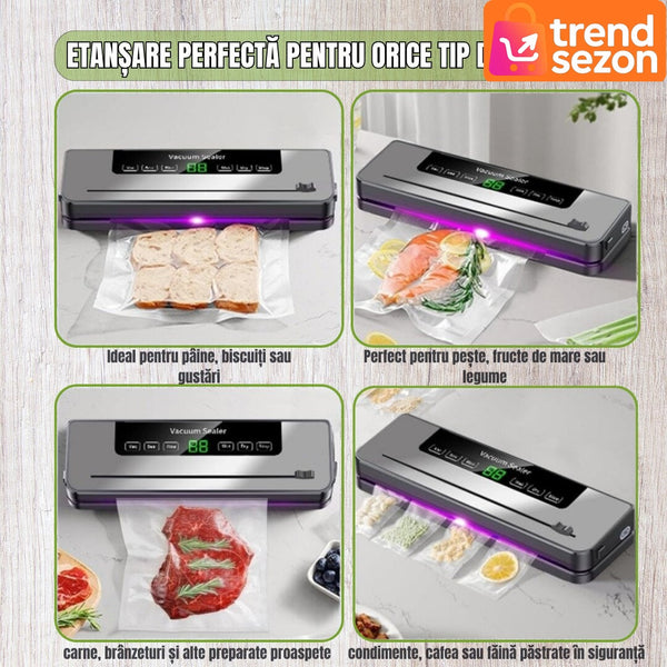 Aparat de Vidat Compact cu Taietor Integrat — Prolungește Prospetimea Alimentelor 🍏💧