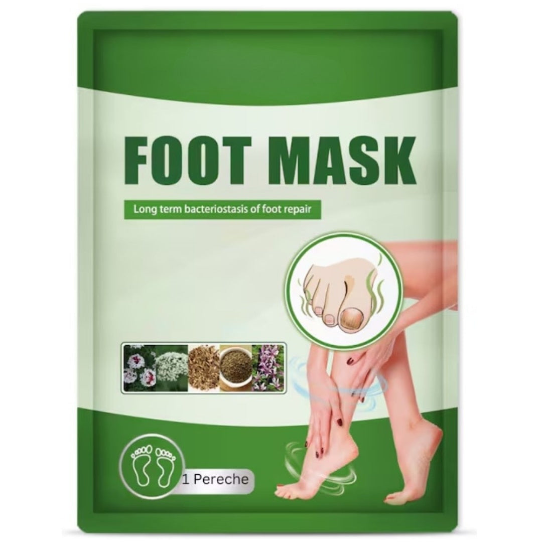 Sosete cu Mască Exfoliantă pentru Picioare — Hidratare Intensă ✨👣 Imagine principală a produsului