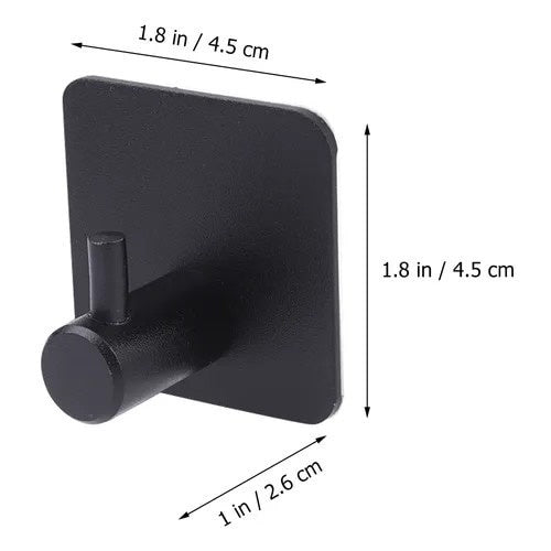 Set 4 Cuiere de Perete din Oțel Inoxidabil — Design Modern și Ușor de Montat 🖤✨