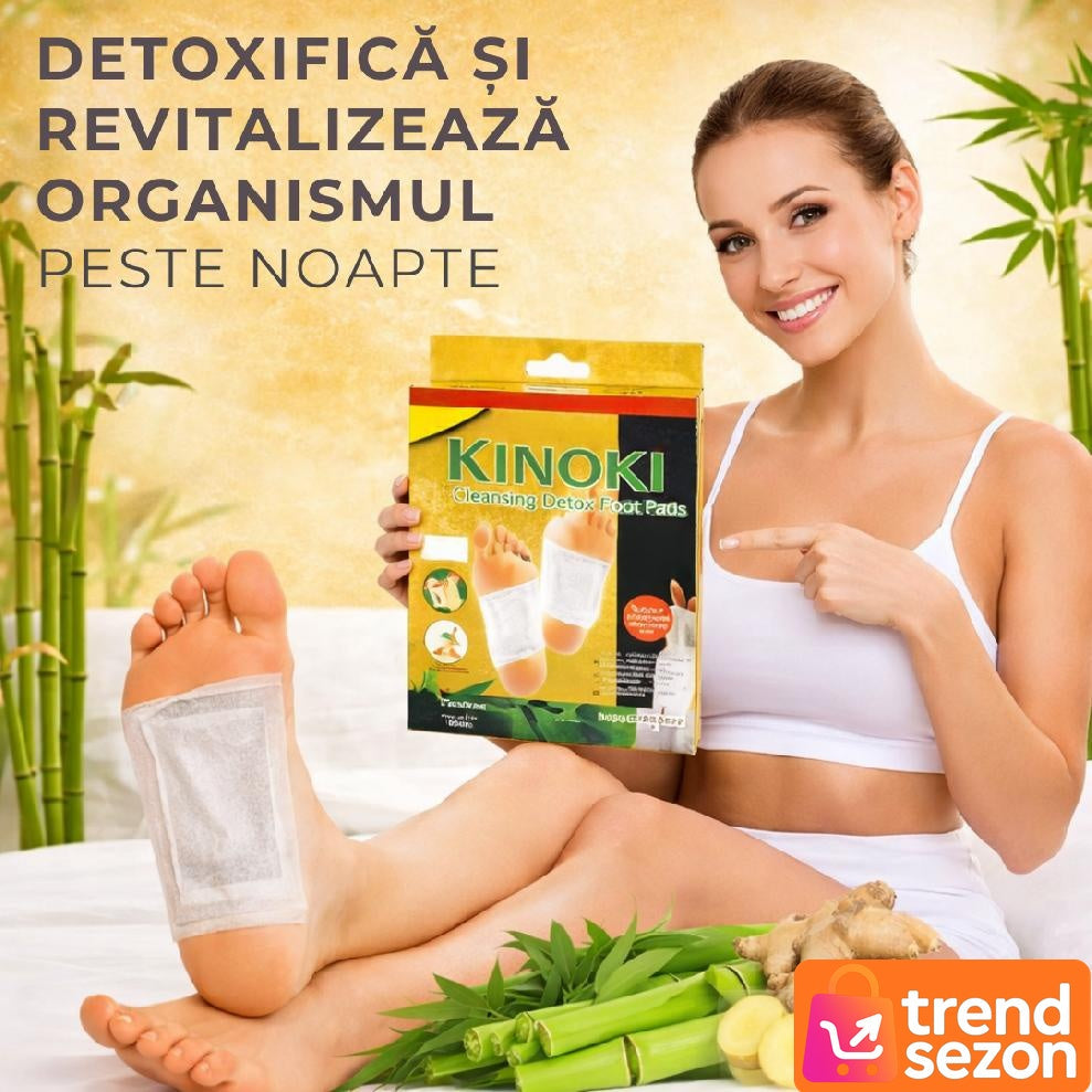 Plasturi Detoxifiere cu Ghimbir — Revitalizare Naturală a Picioarelor 🌱✨